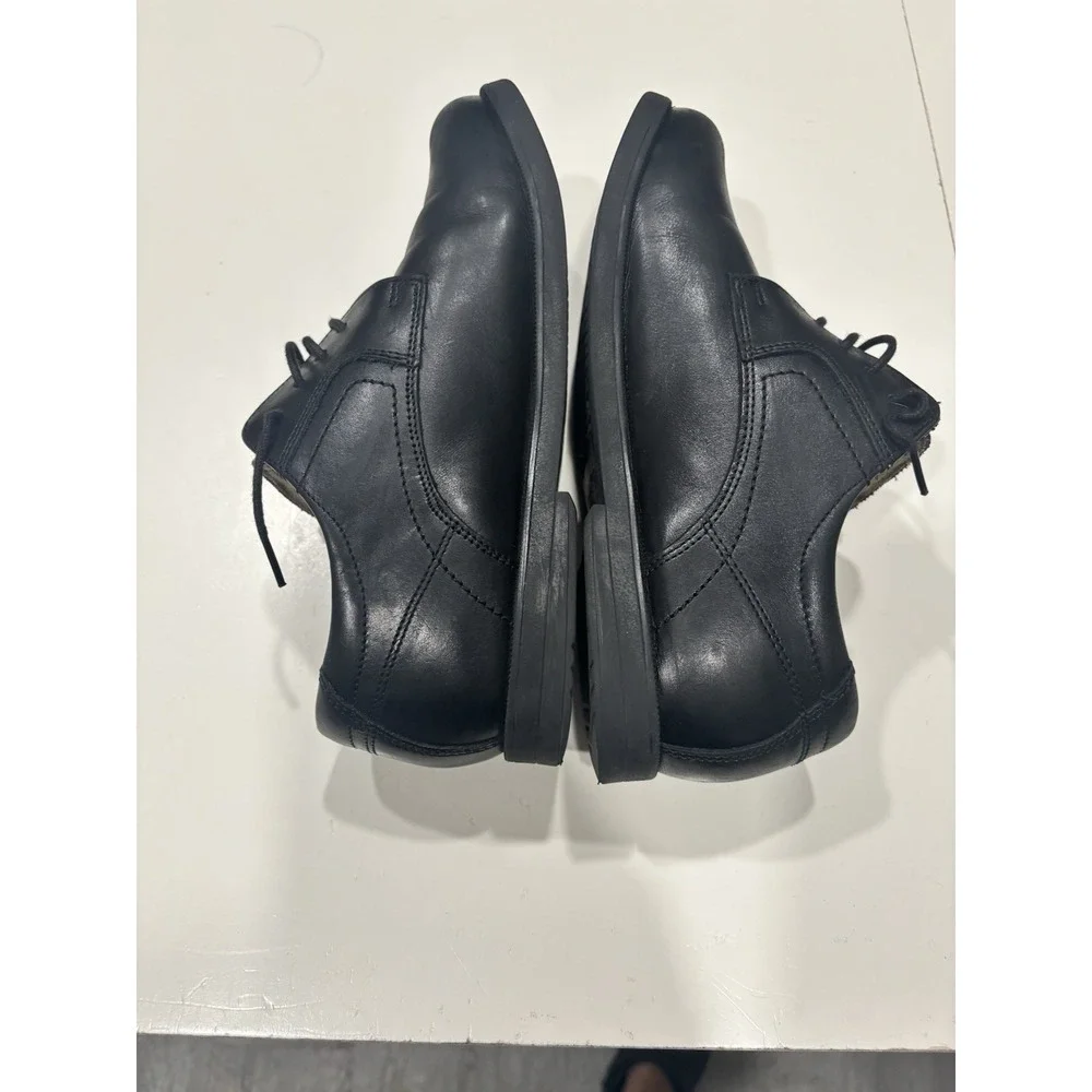 Florsheim Boys Black Midtown Jr. Plain Toe Oxford Size 5 Dress Shoes
